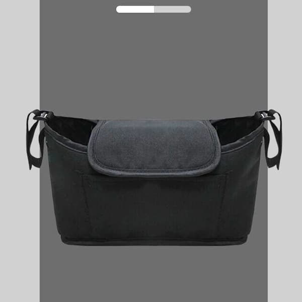 Barnevognstaske Barnevogns Organizer SORT Sort black