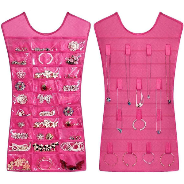 Hängande smyckesförvaring - Rosa