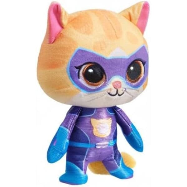 Junior SuperKitties Leksaker, Mjuka & Gosiga Kattfigurer, 7 cm