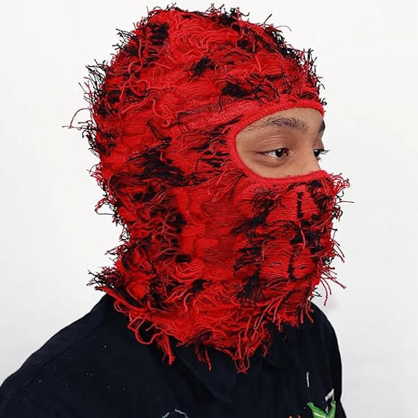 Kamouflage Balaclava Vinter Vindtät Hals Varm Unisex Utomhus Mössa