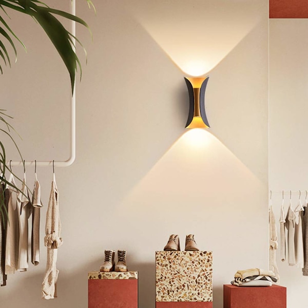 Moderne LED væglamper væglampe udendørs indendørs IP65 6W moderne væglampe metal væglampe aluminium lys LED væglampe lys