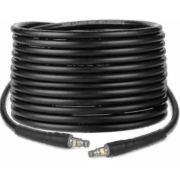 Hose for Karcher K2 K3 K4 K5 K6 K7 pressure washer - 10m - Quick connect hose with brass tips