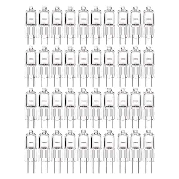 20-pack G4 halogenlampor 10W 12V - Varmvitt