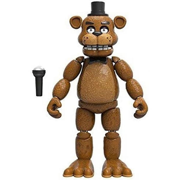 12,7 cm ledad actionfigur: Five Nights at Freddy's (FNAF) - Freddy Fazbear - Samlarobjekt - Perfekt present - För pojkar, flickor och videospelsfans