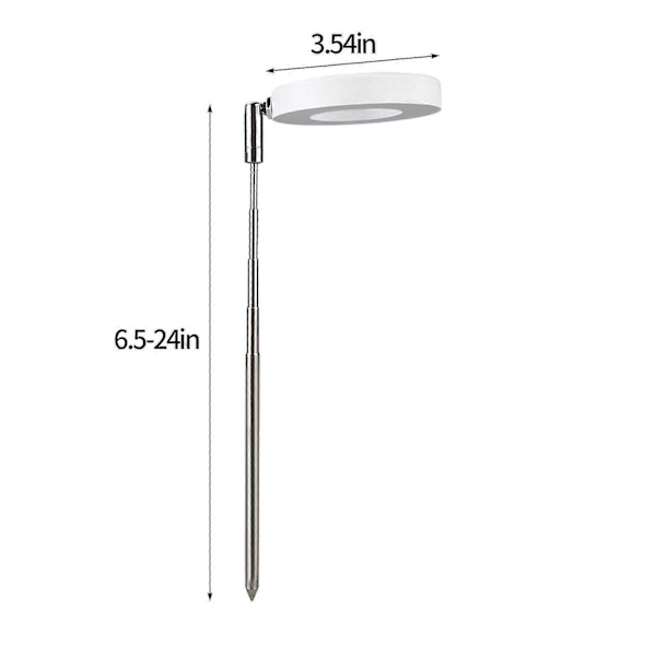 USB-lading, Full Spectrum Plantelys med Justerbar Lysstyrke, LED Vekstlampe