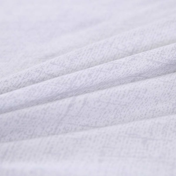 Kiinnitetty lakana 90x200cm lasten patjansuoja, valkoinen sarjakuva kaltevuus sänkyyn joustinpatjalle - Sopii 25-27 cm patjoille