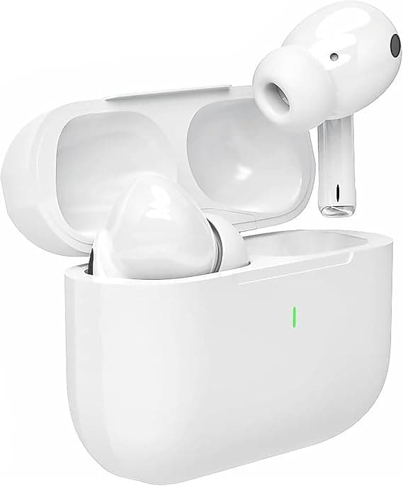 Trådløse hovedtelefoner Bluetooth 5.0, støjreducerende in-ear hovedtelefoner med 3D-stereo, dyb bas sportshovedtelefoner til Android Samsung iPhone