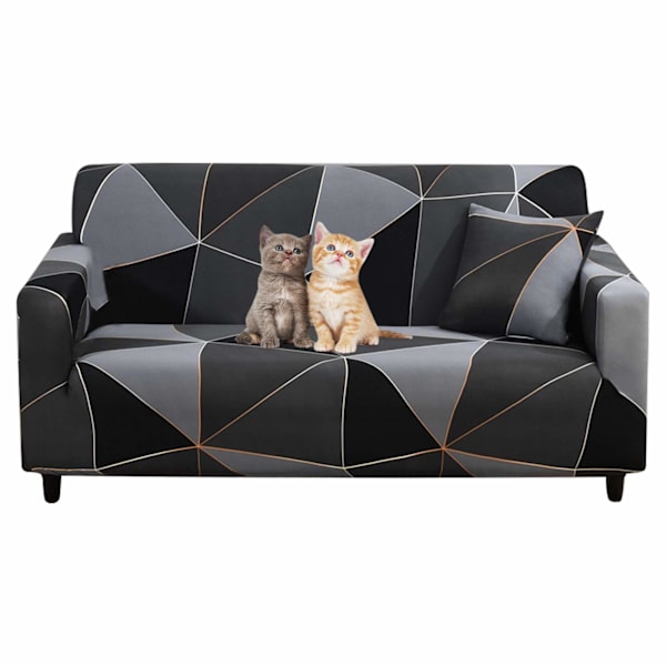 Elastisk sofaovertrekk 3-seters sofaovertrekk stretch sofaovertrekk sofa