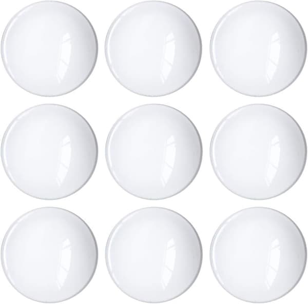 Cabochonglas för smyckestillverkning 50 mm 25 st
