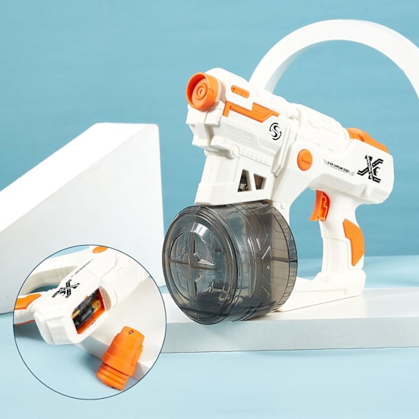 Elektriske vannpistoler for voksne og barn, 500CC vannpistol med stor kapasitet for vannkampspill med familie og venner, spray vannpistol leketøy for sommeren orange