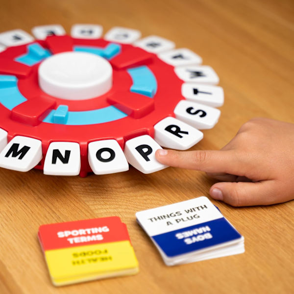 Think Words: Hurtig tankegang, bogstavspresningsspil! | Familiespil | Til 2-8 spillere | Aldre 8+