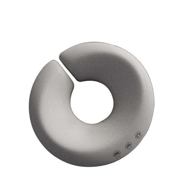 Massagebänk nackstöd, lätt U-formad sittdyna, memory foam-material, ansiktsdyna Grey