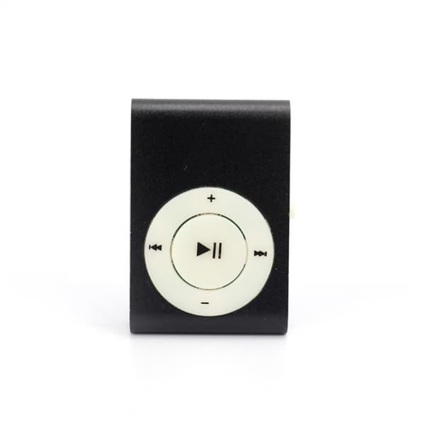 MP3-soitin musiikkimedia MP3 MUSTA Musta black