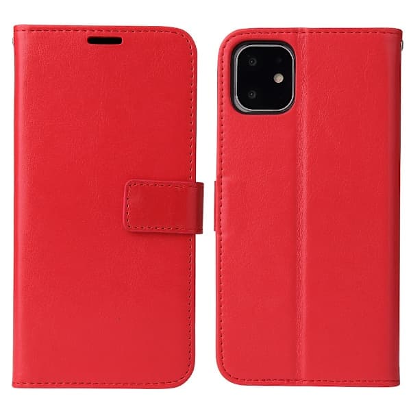 iPhone 11 - Lompakkokotelo - Punainen Punainen Punainen Punainen Red