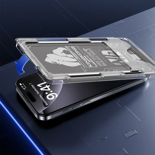 Skärmskydd i härdat glas för Samsung Galaxy A56 5G med dammfri installationssats - 3-pack
