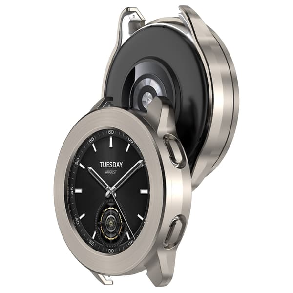 Suojakotelo Xiaomi Watch S3 Titaniumille Titanium