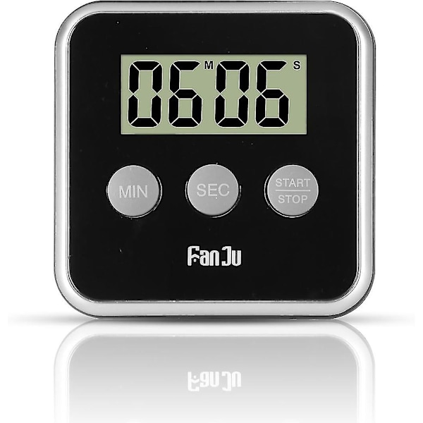 Egg Timer Digital Kitchen Timer With Big Display/loud Alarm/magnetic Back/foldable Stand/easy To Use Mini Countdown Alarm