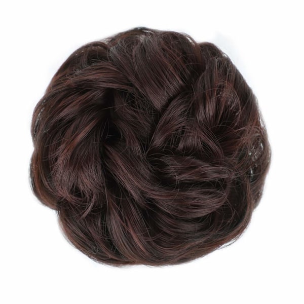 1 STK Rotete Hair Bun Hair Scrunchies Extension Curly Wavy Rotete Synthetic Chignon for Women Updo Hairpiece.