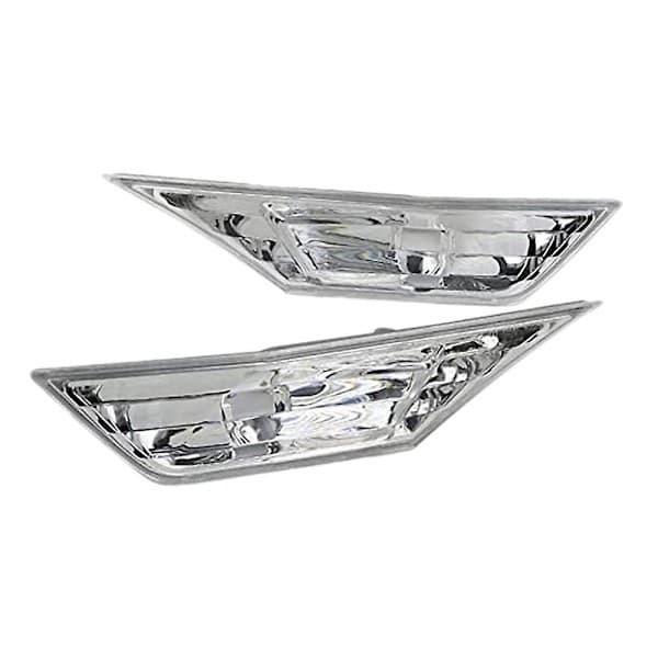 Bil LED Sidomarkeringsblinkers med T10-lampor för Honda Civic 2016 2017 2018 2019