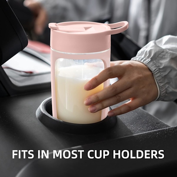 Elektrisk Shaker Flaske, Blender Flasker, Fremstillet med Tritan - BPA-fri - Bærbar Mixer Kop/USB Genopladelige Shaker Kopper pink