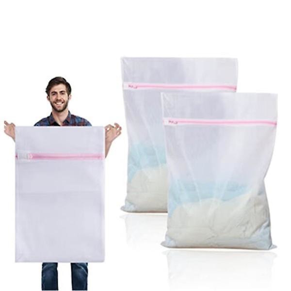 2 Parts Laundry Net 80cm X 60cm Large Size Laundry Bag Laundry