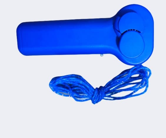 Helt ny lysende løkkekaste, rebskyderpropel, løkkekaster rebskyder Blue
