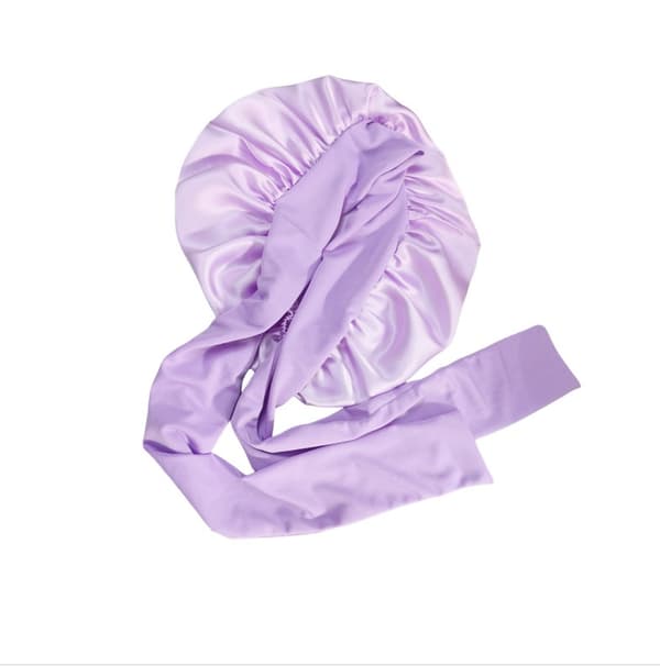 100% Silke Sovehætte til Kvinder LyseLilla LightPurple