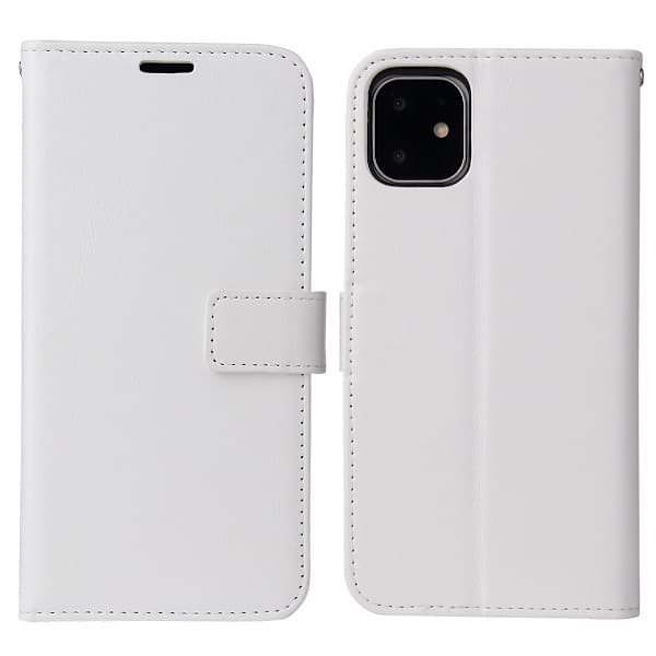 iPhone 11 - Pung Etui - Hvid Hvid Hvid Hvid White