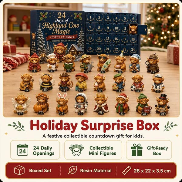 Dyrefigurer Julekalender 2026 Blind Box 24 Dage A