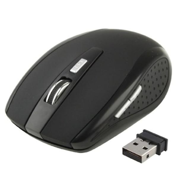 Wireless Computer Mouse - 6D Optical - Mouse to Computer Black