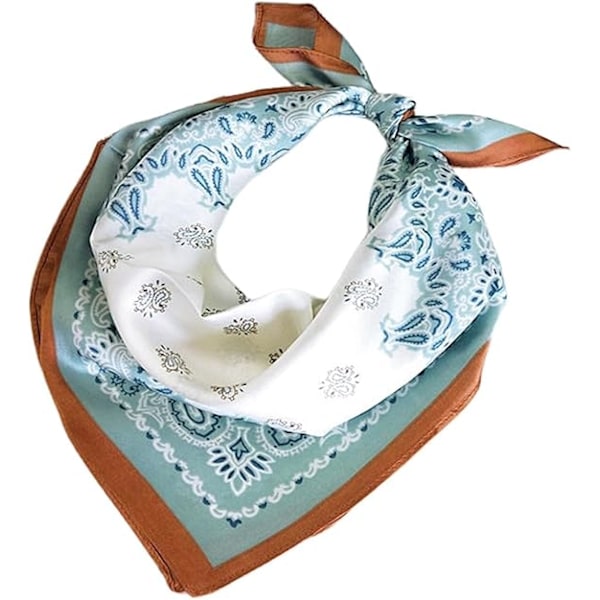 Huvuddukar Silkescarves Elegant och lätt Scarves Damhalsdukar Gåvor för alla tillfällen