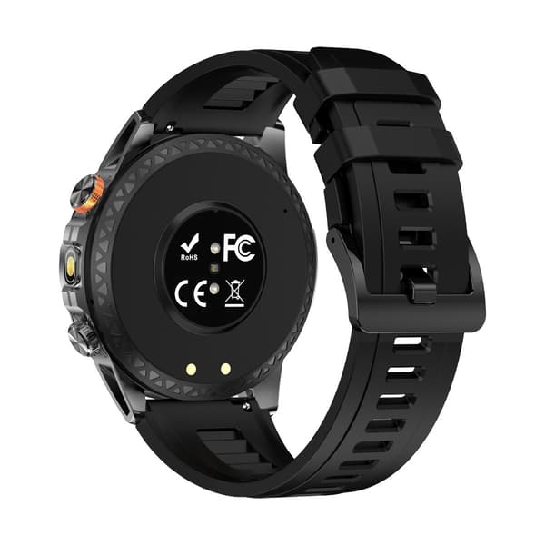 Multifunktionelt Smartwatch med Sundhedsovervågning og IP68 Vandtæthed - Kompatibel med FitCloudPro Sort Black