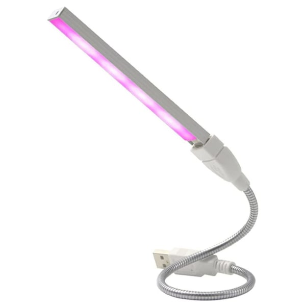 LED Plant Light Suckulent odlingslampa med USB flexibelt rör för hemträdgård Hydroponics Växthuslampor Växtljusarmaturer（Plugg ingår ej）