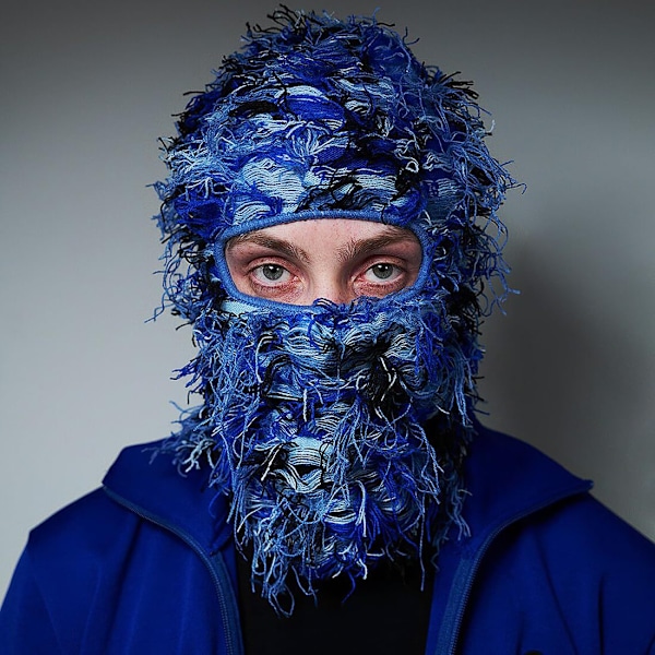 Camouflage Balaclava Vinter Vindtæt Hals Varme Unisex Udendørs Hat