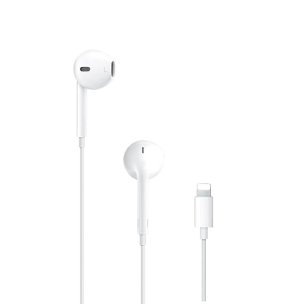 Lightning hovedtelefoner til iPhone med ledning, kompatible med iPhone X/11/12/13/14, Hvid