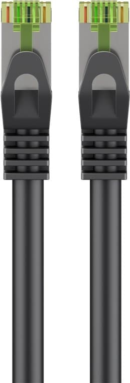 CAT 8.1 patchkabel, S/FTP (PiMF), svart