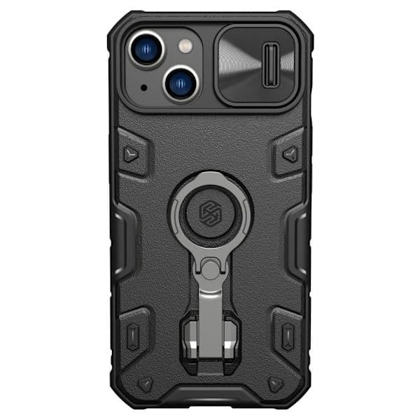 NILLKIN iPhone 14 / 13 Fodral CamShield Armor Pro Svart 141 141