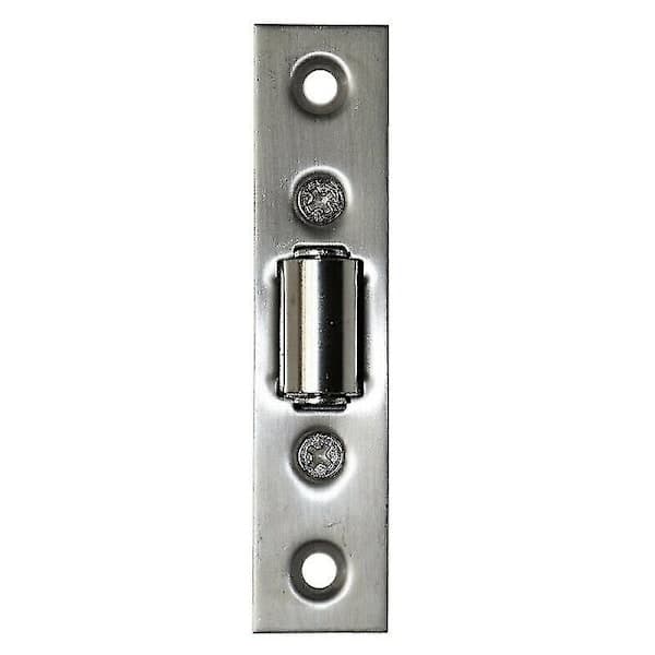 Justerbar Rullelås Satin Mortise Dørfjeder Kuglelås Rustfrit Stål (Sølv) (1 stk)