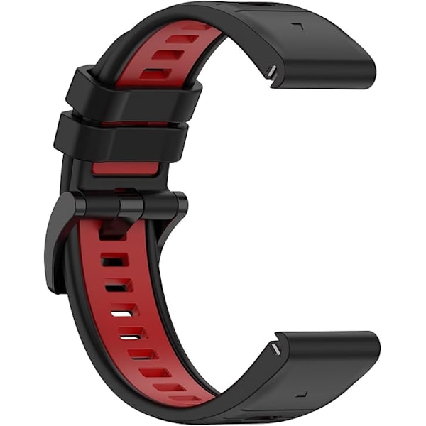 22mm blød silikone rem til Garmin Fenix ​​6 Pro GPS, komfortabel, udskiftelig rem