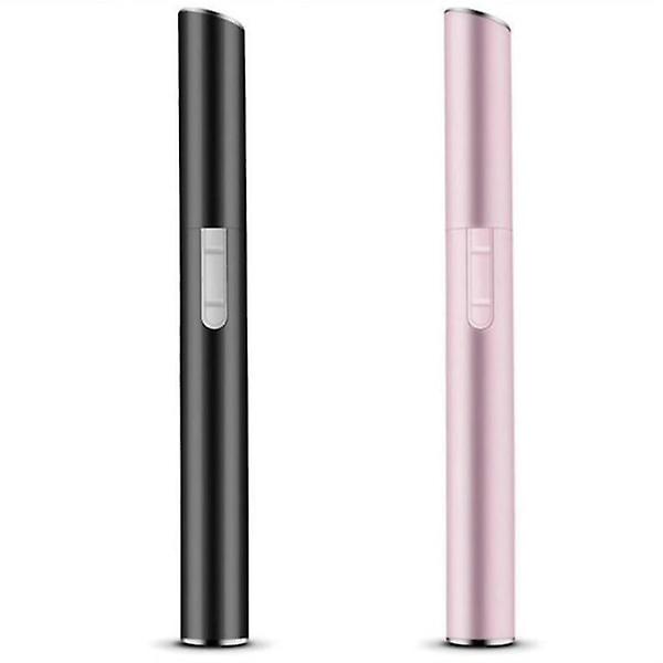 Trimmer for øyenbryn/ansiktshår/nesehår/bikinilinje pink