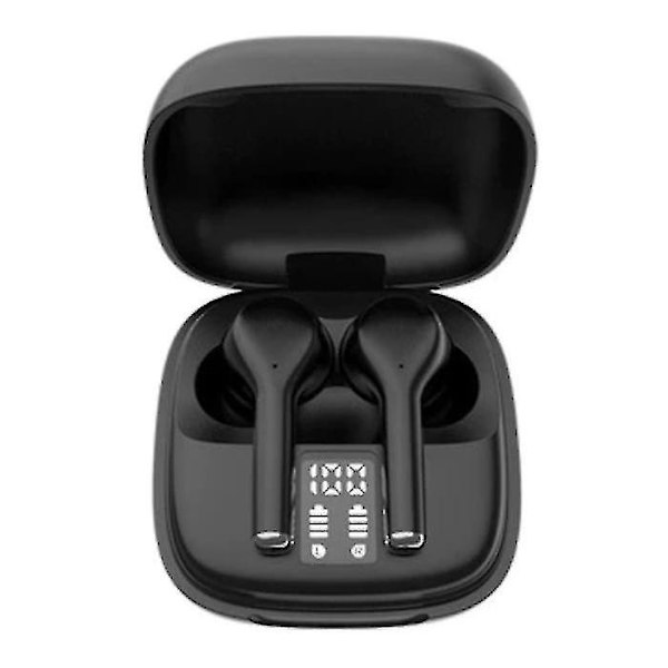 Langattomat kuulokkeet - Kosketusohjauskuulokkeet Tws Bluetooth 5.0 Kuulokkeet Kuulokkeet Musta