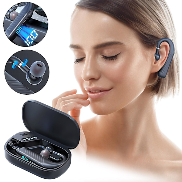 Bluetooth-headset med lang standbytid Hængende øre løbesport ørepropper