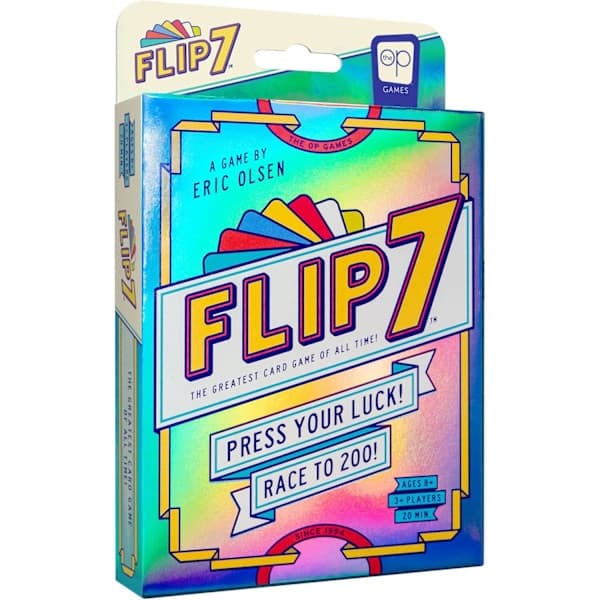 Flip 7 | Festkortspill | Alder 8+ | 3+ spillere | 20 minutters spilletid, Ny
