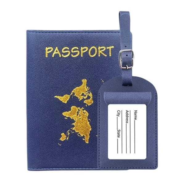st/set kreditkortshållare fodral MÖRKBLÅ Mörkblå Dark blue