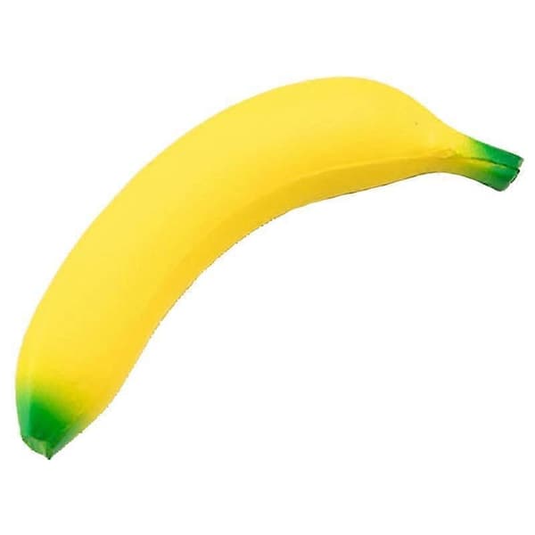 3-pack banan-squishy-leksaker, stresslindrande töjbar bananleksak, sensoriska fidget-leksaker för barn