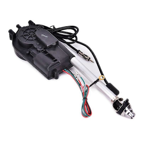 1 stk Universal Bil Auto AM FM Radio Mast Strøm Elektrisk Antenne Automatisk Antenne Kit Rustfritt Stål Antenne Kit