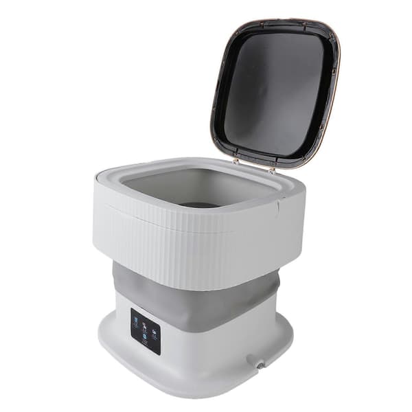 Bærbar vaskemaskin 11,5L 3 moduser LCD-berøring Sammenleggbar Mini
