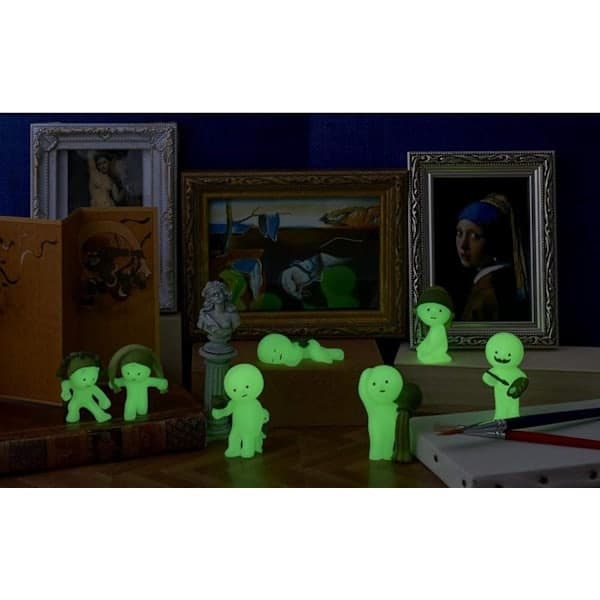 Ekte Smiski Corner Luminous Elf Series Blind Box, tilfeldig figur-gave, museumsstil, 1 stk Museum