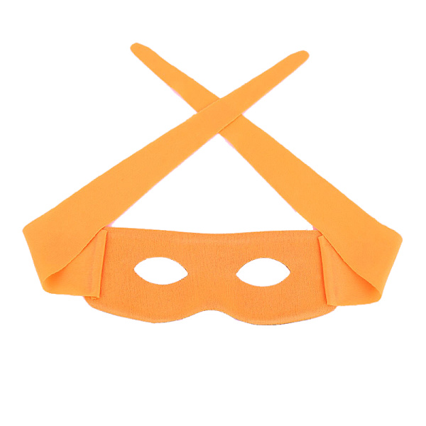 2-pack Halloween-kostym ögonmasker Maskeradmasker Cosplay-festkläder Tillbehör (Gul)