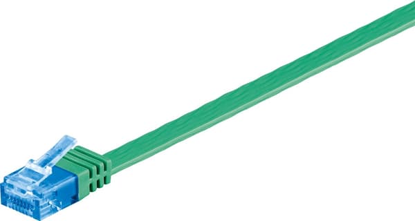 CAT 6A fladt patchkabel, U/UTP